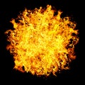 Fireball Royalty Free Stock Photo