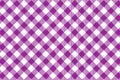 Firebrick Gingham pink and white pattern. Texture from rhombus/squares for - plaid, tablecloths, clothes, shirts, dresses, paper Royalty Free Stock Photo