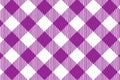 Firebrick Gingham pink and white pattern. Texture from rhombus/squares for - plaid, tablecloths, clothes, shirts, dresses, paper Royalty Free Stock Photo