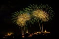 Firecracker at Phra Nakhon Khiri palace.