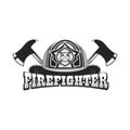 firefighter axes badge