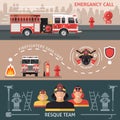 Firefighter Banner Set