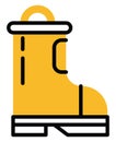 Firefighter boots, icon