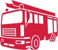 Firefighter Car vector Royalty Free Stock Photo
