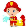 Firefighter Royalty Free Stock Photo