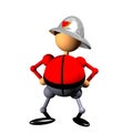 Firefighter clipart