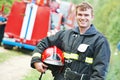 Firefighter fireman Royalty Free Stock Photo