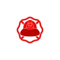 Firefighter helmet logo