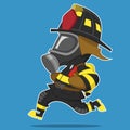 Firefighter hurry