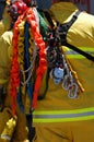 Firefighter and rescue equipment Royalty Free Stock Photo