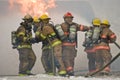 Firefighter Teamwork Royalty Free Stock Photo