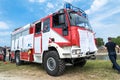 Firefighter training in Duisburg harbour