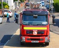 Firefighter truck Northern Ireland Fire and Rescue Service
