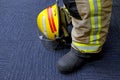 Firefighter uniform Royalty Free Stock Photo