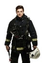 Firefighter Royalty Free Stock Photo