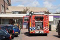 Firefighters at an incident at pre-school garden in Nieuwerkerk aan den IJssel