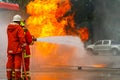 Firefighters training .fireman