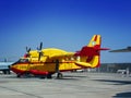 Firefighting airplane