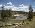 Firehole River Royalty Free Stock Photo