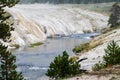 Firehole River, Yellowstone National Park, Wyoming, USA Royalty Free Stock Photo