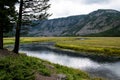 Firehole River, Yellowstone National Park, Wyoming, USA Royalty Free Stock Photo