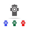 firehose icon. Elements of fireman in multi colored icons. Premium quality graphic design icon. Simple icon for websites, web Royalty Free Stock Photo