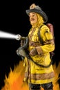 Fireman Royalty Free Stock Photo
