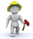 Fireman Royalty Free Stock Photo