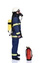 Fireman Royalty Free Stock Photo