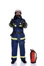 Fireman Royalty Free Stock Photo