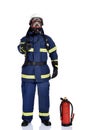 Fireman Royalty Free Stock Photo