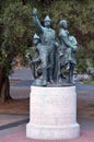 FiremanÃ¯Â¿Â½s Memorial at Washington Square San Francisco CA Royalty Free Stock Photo