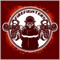 Firemans - t-shirt graphics, fire department, sworn to protect