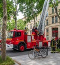 Firemen training - Paris, France