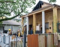 Firemen at Work with Ladder