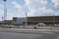 View of Santa Maria Novella train station Royalty Free Stock Photo