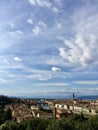 Firenze panoramic view from Michelangelo square