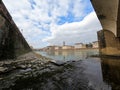 Firenze sight from under a bridge