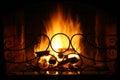 Fireplace Royalty Free Stock Photo