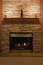 Fireplace Royalty Free Stock Photo