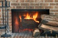 Fireplace Royalty Free Stock Photo