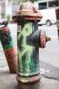 Fireplug on streets in New York