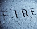 Fireproof brick