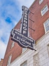 Fireproof Building restaurant sign in the short north Columbus Ohio