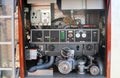 Firetruck pump control panel