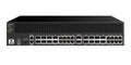 Firewall for mounting in a 19 inch rack with 16 ethernet ports, 16 optical  ports, 2 10G SFP+  ports and network management and co Royalty Free Stock Photo