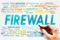 Firewall Royalty Free Stock Photo