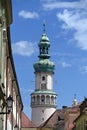 Firewatch tower in Sopron Hungary Royalty Free Stock Photo