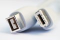 Firewire cable Royalty Free Stock Photo