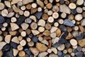 Firewood background Royalty Free Stock Photo